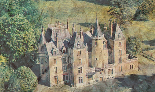 photo d'époque du Chateau Roger Andermatt