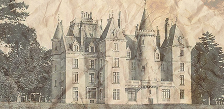 photo d'archive du Chateau Roger Andermatt